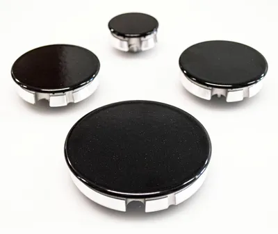 4er-Set Brenner mit Kochplatten für Delonghi-Herde