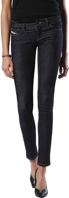 Produktbild von Diesel Skinzee-Low 0813C Damen Jeans Hose Skinny Super Slim