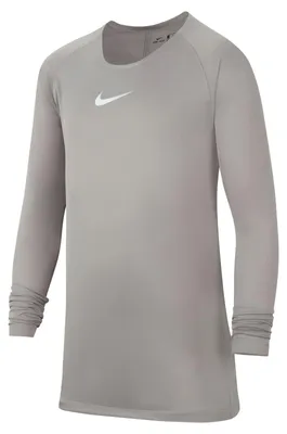 Produktbild von Nike Unisex Kinder Park First Layer Jersey Ls Trikot, Pewter Grey/White, L EU
