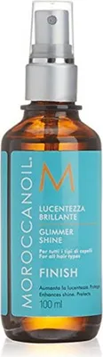 Produktbild von Moroccanoil Glimmer Shine, Haarspray, Unisex, Alle Haare, 100 ml, Glanzpressen, Glanz, AQUA/WATER/EAU, PARAFFINUM LIQUIDUM (MINERAL OIL), CETYL ALCOHOL, POLYQUATERNIUM-7, GLYCERYL...