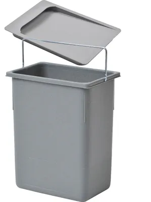 Image de Hailo Seau intérieur 1094089 avec couvercle 8,5 L 226x150x287 mm avec anse