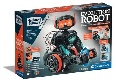 Zdjęcie produktu dla Clementoni Naukowa zabawa. Robotics Evolution 2.0 – zaprogramuj swoje roboty i rozbuduj swoje dzieło! 50818