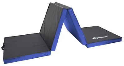 Imagen del producto de Alfombra de suelo blanda, 180 x 60 x 5 cm, azul/