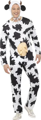 Produktbild von Smiffys - Kostüm Set für Herren/Damen Uni SM1300 (Einheitsgröße) (Weiß/Schwarz)