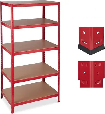 Obrázok produktu pre Odkladacia polica 180x90x60 červená