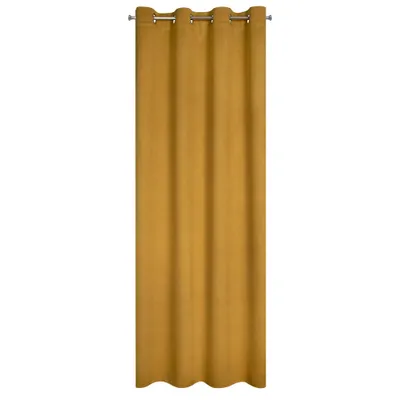 Produktbild von Eurofirany 386927, Durchscheinend, Hellbraun, Einfarbig, Polyester, Öse, 340 g/m²
