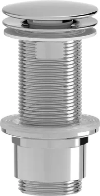 Obrázek produktu pro Umyvadlová odpadní sada bez zámku 5/4" 5/4", velká zátka, 10-80 mm, ABS/chrom
