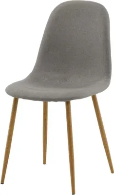 Immagine prodotto di FURNLUX Sedia da sala da pranzo Polar Grey Und Oak 42cm / Hauptfarbe: Grau / Dimensioni: 42 x 44 x 95 cm