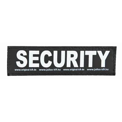 Produktbild von Julius-K9 SECURITY, PET-Kabelstrang mit Klettaufsatz, Hund, Schwarz, Weiß, IDC®Longwalk Y-Geschirr Alle Größen IDC® Powergeschirr® Baby 1, Baby 2, Mini-Mini, Mini, 0..., 110 mm, 30 mm