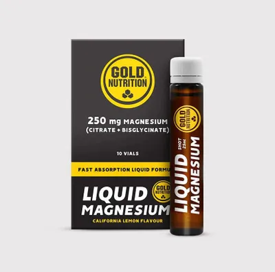 Obrázek produktu pro Gold Nutrition Vitamíny a doplňky stravy Tekutý hořčík – 25 ml – 10 lahviček