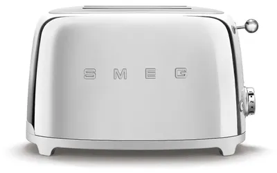 Obrázek produktu pro Smeg TSF01SSEU, 2 krajíců, Chrom, Nerezová ocel, Knoflíky, Nerezová ocel, 950 W