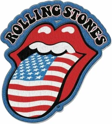 Produktbild von The Rolling Stones US Tongue Aufnäher zum Aufnähen