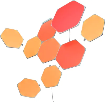 Obrázek produktu pro Nanoleaf Shapes Hexagons, Bílá, Ložnice, Dětský pokoj, CE, LED, 6500 K, AC