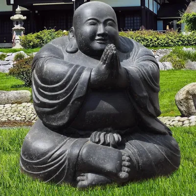 Produktbild von Shaolin Mönch Figur Gulbarx 115 x 125 x 130 cm