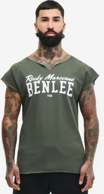 Produktbild von Herren T-Shirt normale Passform EDWARDS Olive/White XL BENLEE