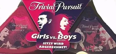 Produktbild von Trivial Pursuit Girls vs. Boys Deutsche Ausgabe - Rarität
