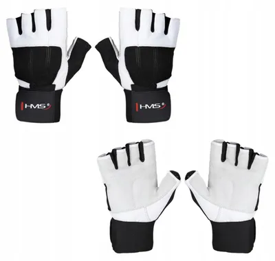 Produktbild von HMS RST04 Trainingshandschuhe Leder XXL Fitness