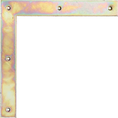Immagine prodotto di Alberts 313098 Staffa per cancello, zincata, passivata a film spesso, 300 x 300 x 40 mm