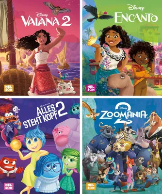 Produktbild von Nelson Mini-Bücher: Disney Mini-Bücher zum Film 1-4