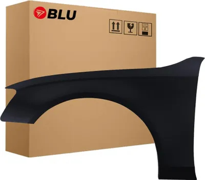 Image de BLU Aile Compatible avec Audi A4 B8 S4 LZ9Y Gauche Schwarz PhantomSchwarz | 2007-2011 | Avant | Peint| Prêt à Monter | Galvanisé