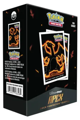 Produktbild von Ultra Pro Neon Kanto Glurak APEX Deck Protector® Sleeves 105ct