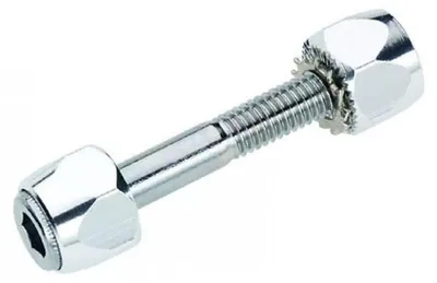Produktbild von Sattel Klemmbolzen Alu silber M6 x 45 mm