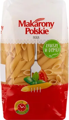 Zdjęcie produktu dla Makarony Polskie Makaron Pióra 400 G