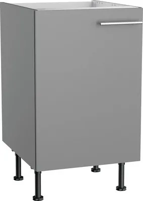 Produktbild von Optifit Spülenschrank Mats825 BxTxH 50 x 58,4 x 87 cm basaltgrau matt zerlegt Anschlag reversibel KFMA SPL506-8+