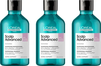 Produktbild von Serie Expert Scalp Advanced Anti-Discomfort Shampoo 3x300 ml