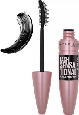 Zdjęcie produktu dla Maybelline Lash Sensational Intense Black Mascara Czarny Tusz Do Rzęs Objętość