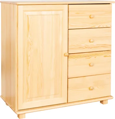Produktbild von Kommode 050 - Abmessung 100 x 100 x 47 cm (H x B x T)