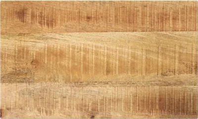 Image de Plateau de table 50x20x2,5 cm Rectangulaire Bois massif rugueux Mango