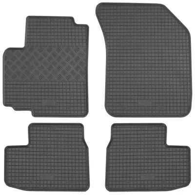 Rigum Gummi Fußmatten Set für Opel Agila B, Mod. Bj. 2007-2014, 4-teilig