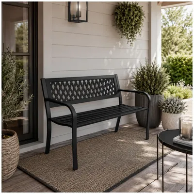 Produktbild von Gartenbank Venera 119x75x50 cm Sitzhöhe 41 cm belastbar bis 280 kg