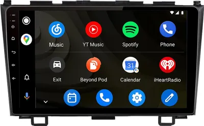 Obrázok produktu pre Android autorádio 9 palcov 128 GB pre Honda CR-V 2007-2011 CarPlay Android Auto Navi Bluetooth DAB+ zadná kamera