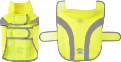 Image de Veste de pluie pour chien, gilet de sécurité réfléchissant, gilet de sécurité, vêtements pour chien, veste pour chien, manteau pour chien, taille : S