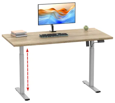 Productafbeelding van Verstelbaar bureau Lona, 140x80 cm