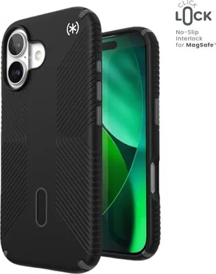 Obrázek produktu pro Pouzdro MagSafe pro Apple iPhone 17 - Zadní kryt Speck Presidio2 Grip ClickLock - Černé