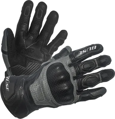 Produktbild von Miles Motorradhandschuhe Grau Größe 12 mit Knöchelschutz und Touchscreen-Funktion