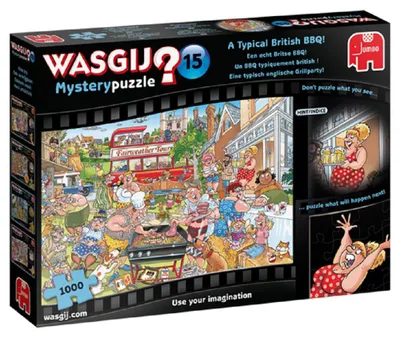 Produktbild von Wasgij Mystery 15 pcs, 1000 Stück(e), Comics, 12 Jahr(e)