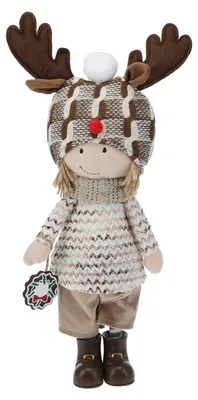 Obrázok produktu pre Plyšová vianočná dekorácia, 47 cm