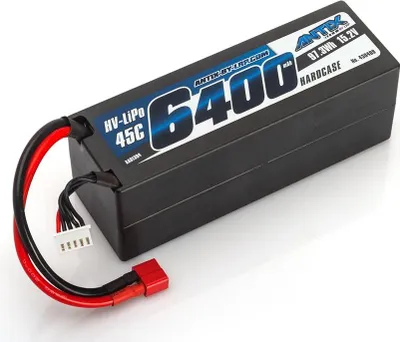 Zdjęcie produktu dla LRP ANTIX by LRP 6400 GRAPHENE - 15.2V LiHV - 45C LiPo Car Hardcase