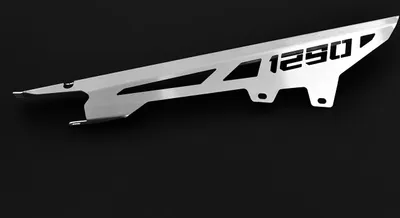 Produktbild von Kettenschutz kompatibel mit KTM 1290 Super Adventure Logo silber