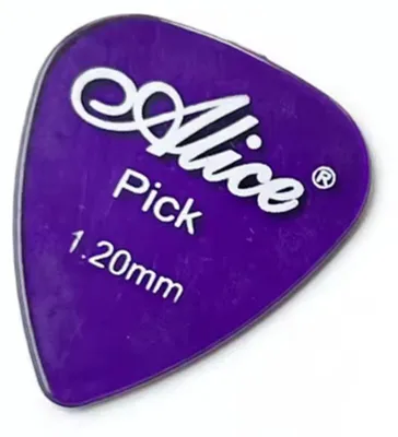 Image de Plektren – 1,20 mm – Jeu de 10 médiators pour guitare classique – Plastique – Accessoire pour guitare – Couleur aléatoire – CHPN