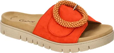 Produktbild von Gabor 43.745 Damen Pantoletten - Pantolette orange Freizeit NEU