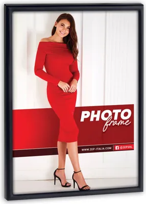 Obrázok produktu pre ZEP kovový fotorámik Alissa čierny 10x15 cm