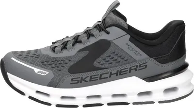 Produktbild von Skechers Glide-Step Plus - Vista-Lane  Sneakers Laag - Donkergrijs - Maat 37