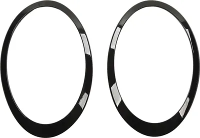 Produktbild von 2pcs Gloss Black Scheinwerfer Surround -Deckungsmaterial für Cooper Clubman F54 S JCW 2015–2022