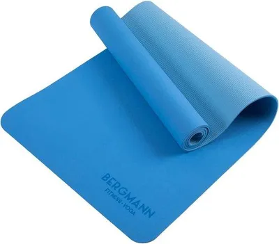 Produktbild von Famanu Yogamat mit Tragegurt, TPE-Fitnessmat, rutschfest, umweltfreundlich - 183 x 61 x 0,6 cm
