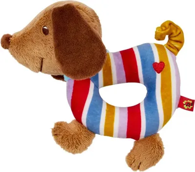 Produktbild von BabyGlück|Die Spiegelburg Ringrassel Dackel - BabyGlück